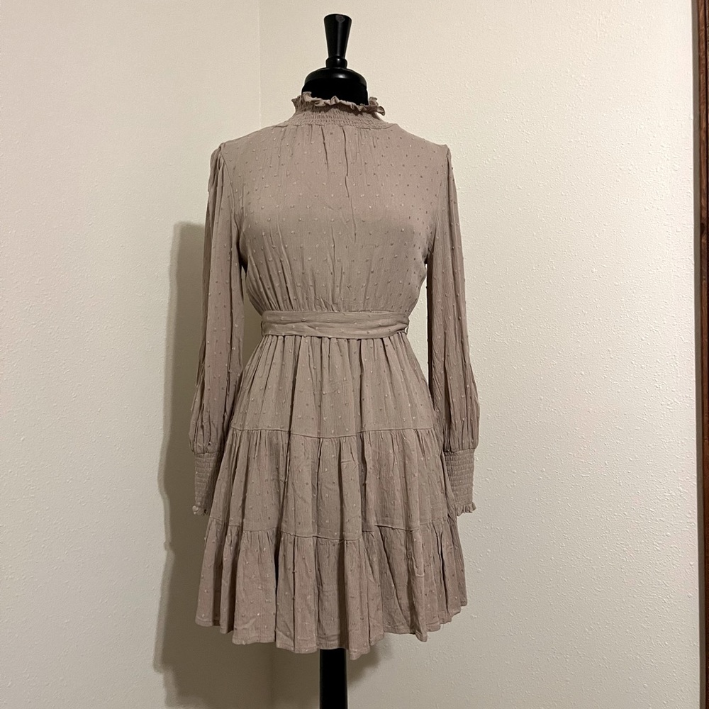 Baltic Born Swiss Dot mini dress